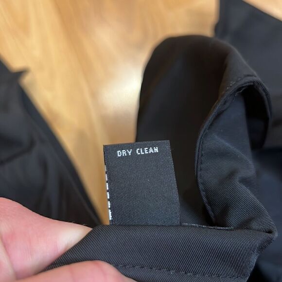 Alfani Black Scoop Neck 3 Button Blazer Suit Jacket 4 Business Career Casual - Picture 9 of 9